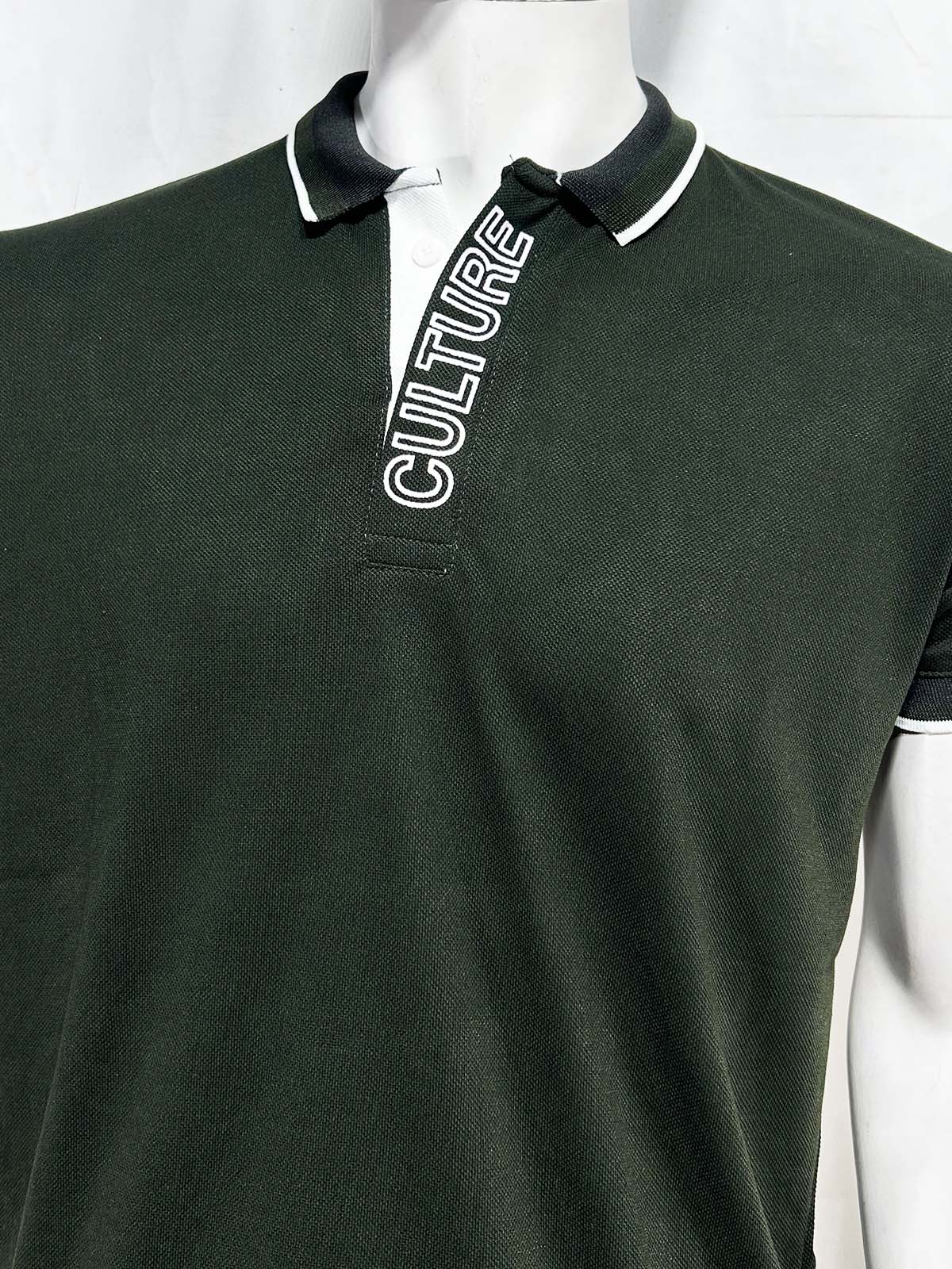 Green Culture Polo T-Shirt For Men MTS420
