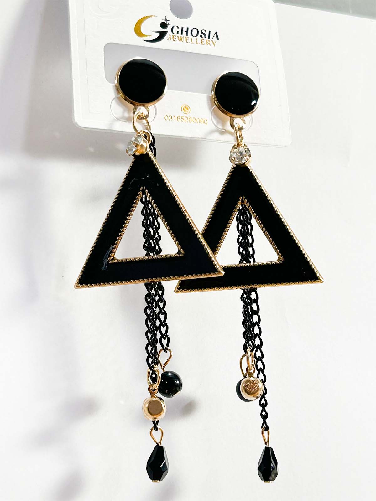 Black Earrings Set WGN41