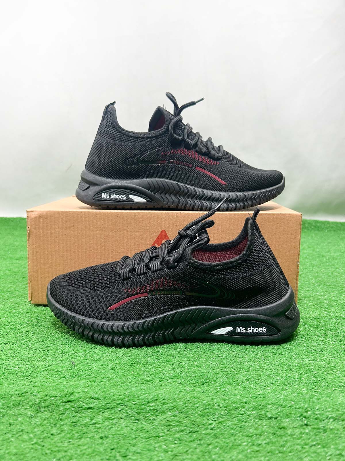 Black Casual Sneakers For Men MJS209