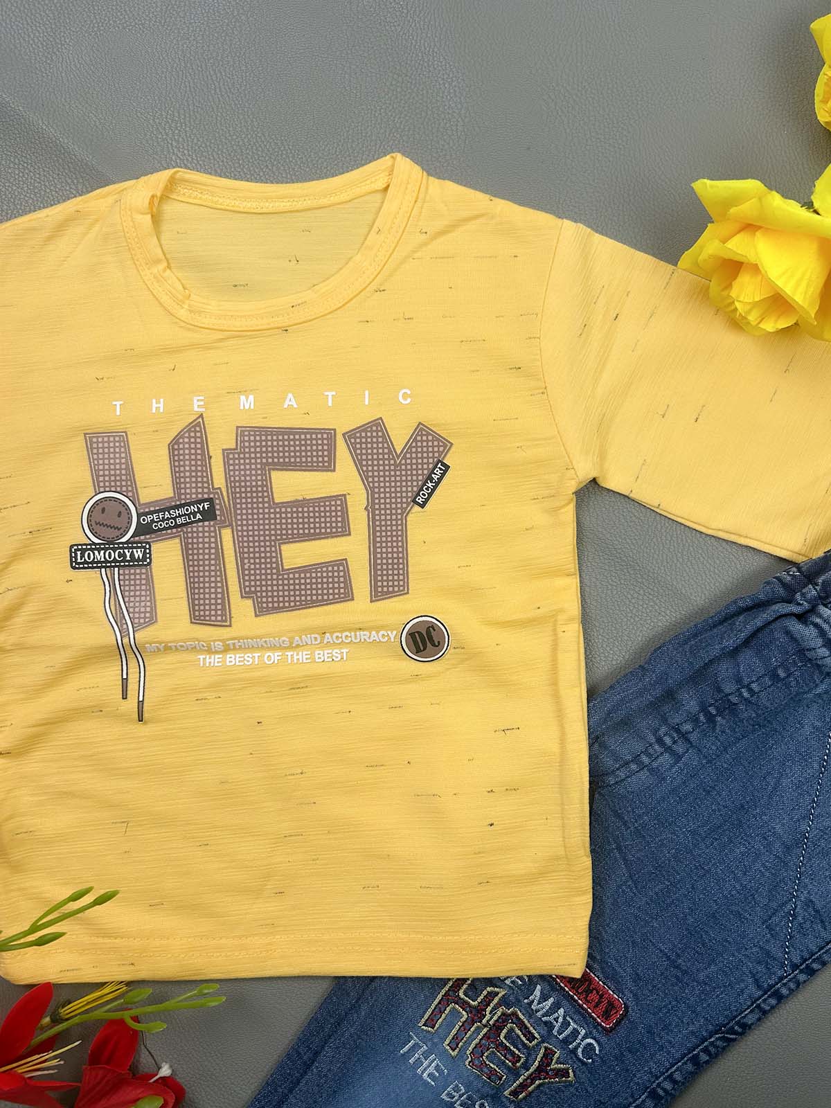 1Yr - 4Yrs Hey Yellow Suit For Kids RZ BS743