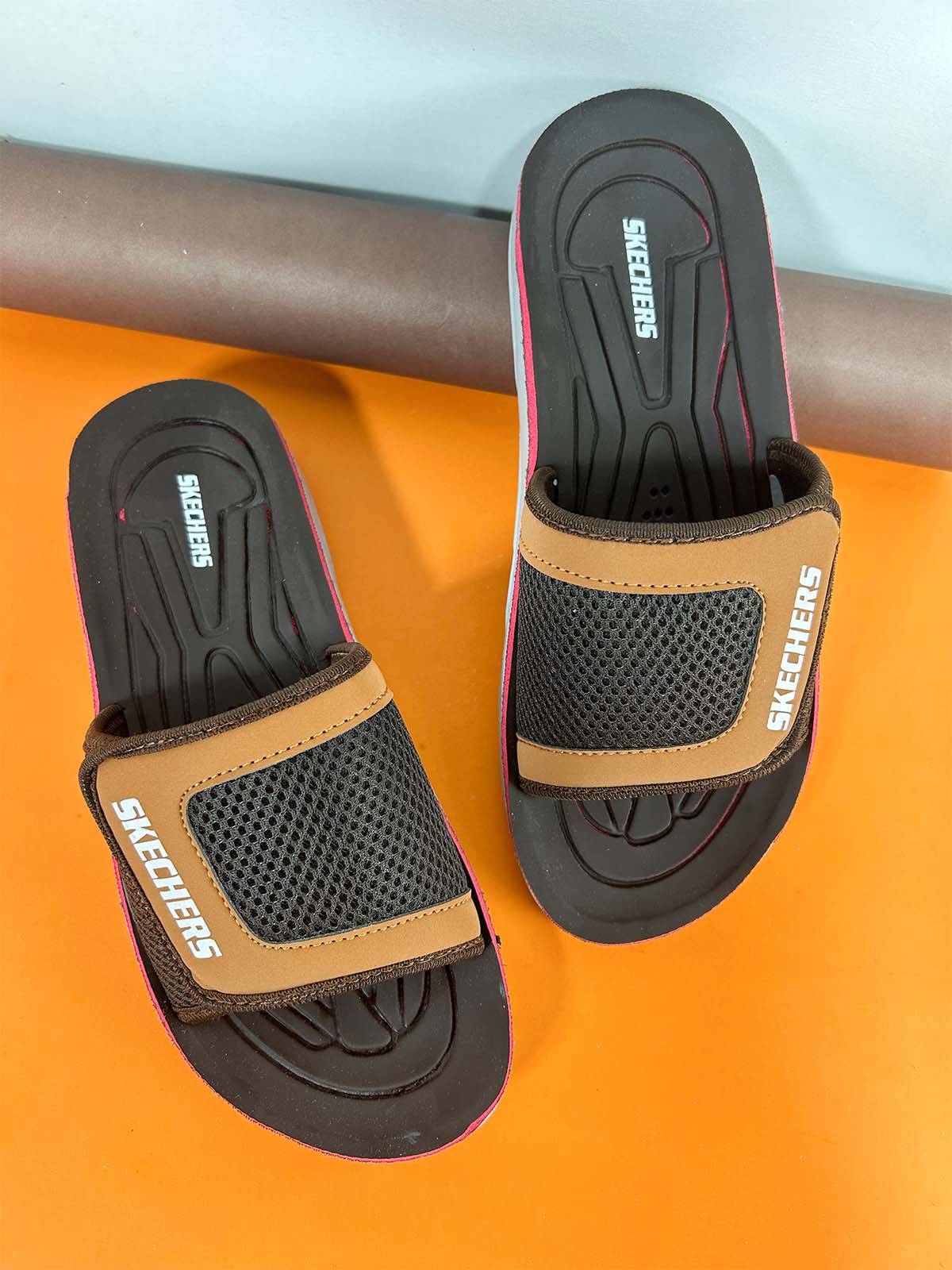 Brown Comfortable Slipper for Men MC85