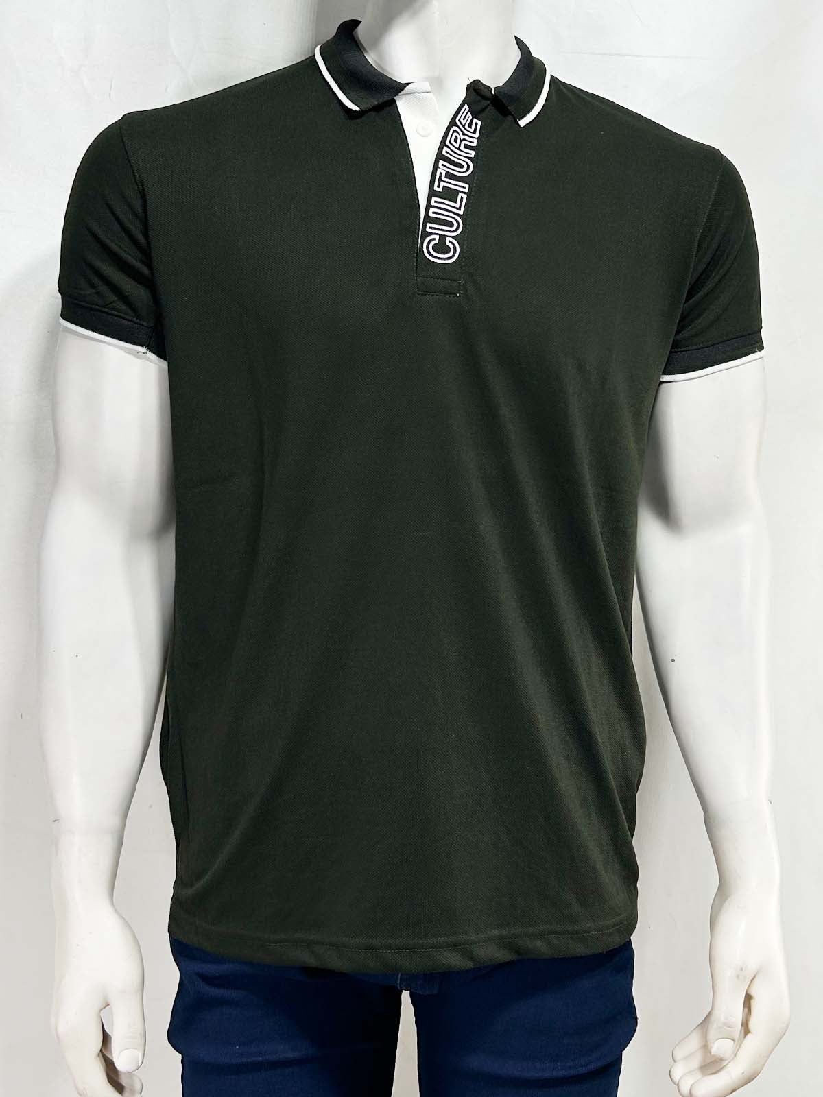 Green Culture Polo T-Shirt For Men MTS420