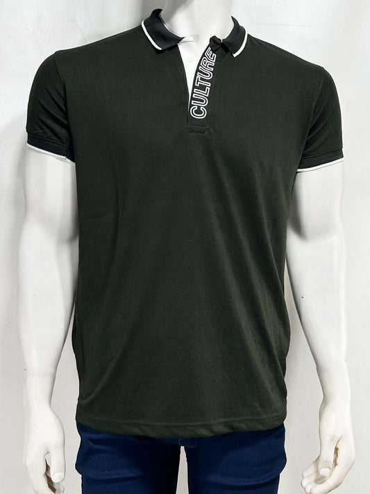 Green Culture Polo T-Shirt For Men MTS420