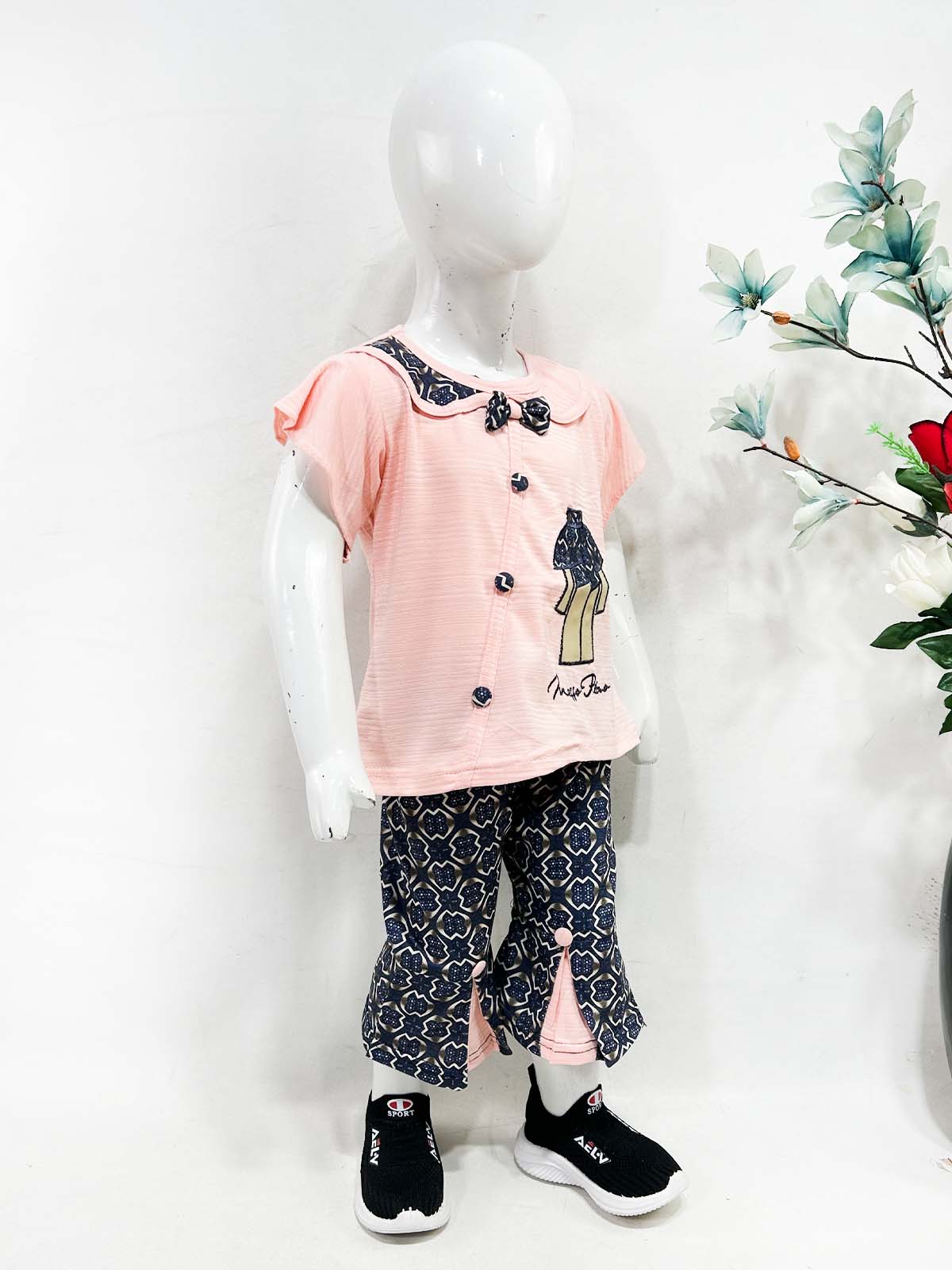 1Yr - 4Yrs Pink Suit For Girls OP GS431