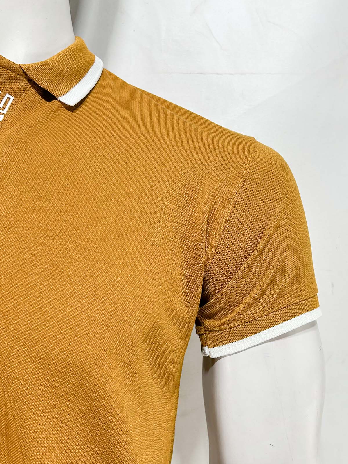 Yellow Culture Polo T-Shirt For Men MTS421