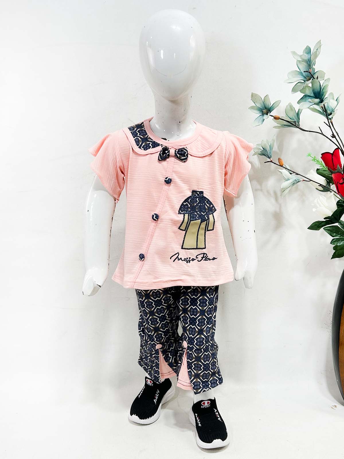 1Yr - 4Yrs Pink Suit For Girls OP GS431