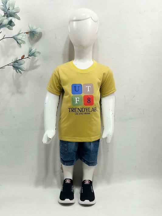 1Yr - 4Yrs UT Olive Suit For Kids RZ BS731