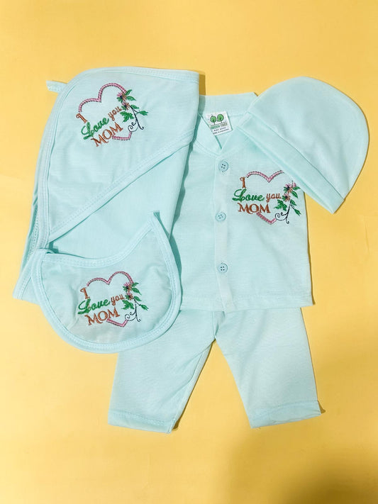 0Mth - 3Mth Ferozi 5Pcs Gift Set For Newborn HG NBGS332