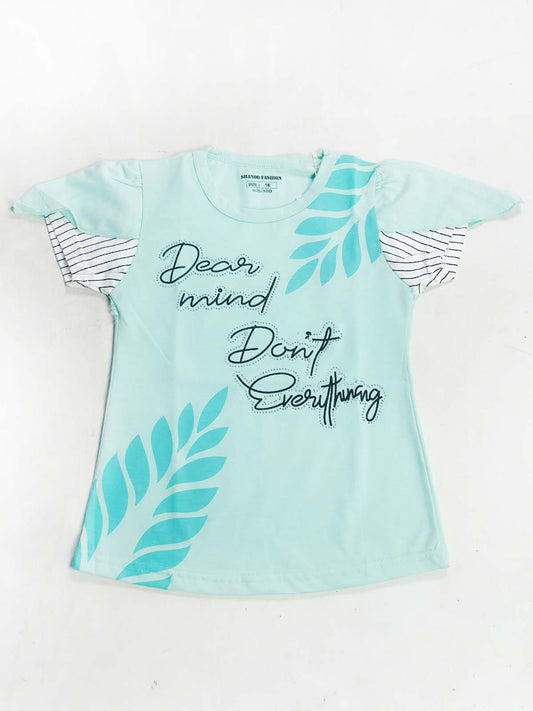 2Yrs - 7Ys Dear Ferozi T-Shirt For Girls SK GTS128