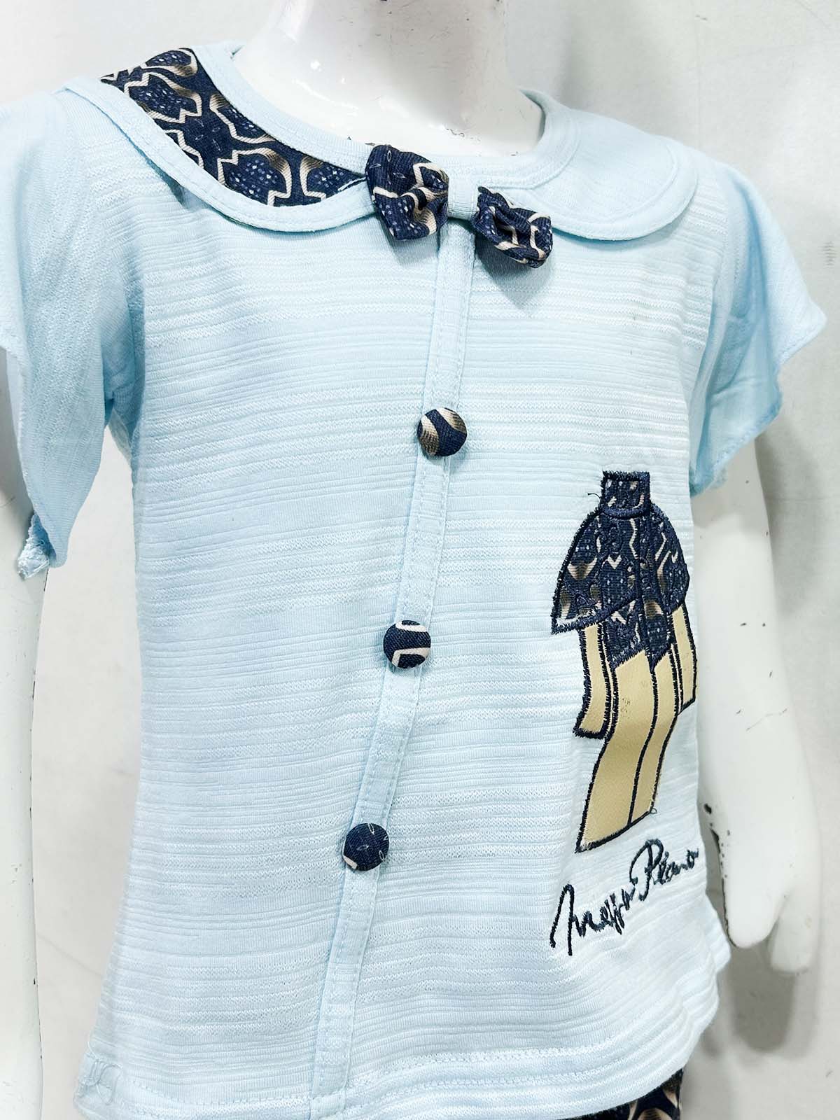 1Yr - 4Yrs Blue Suit For Girls OP GS432