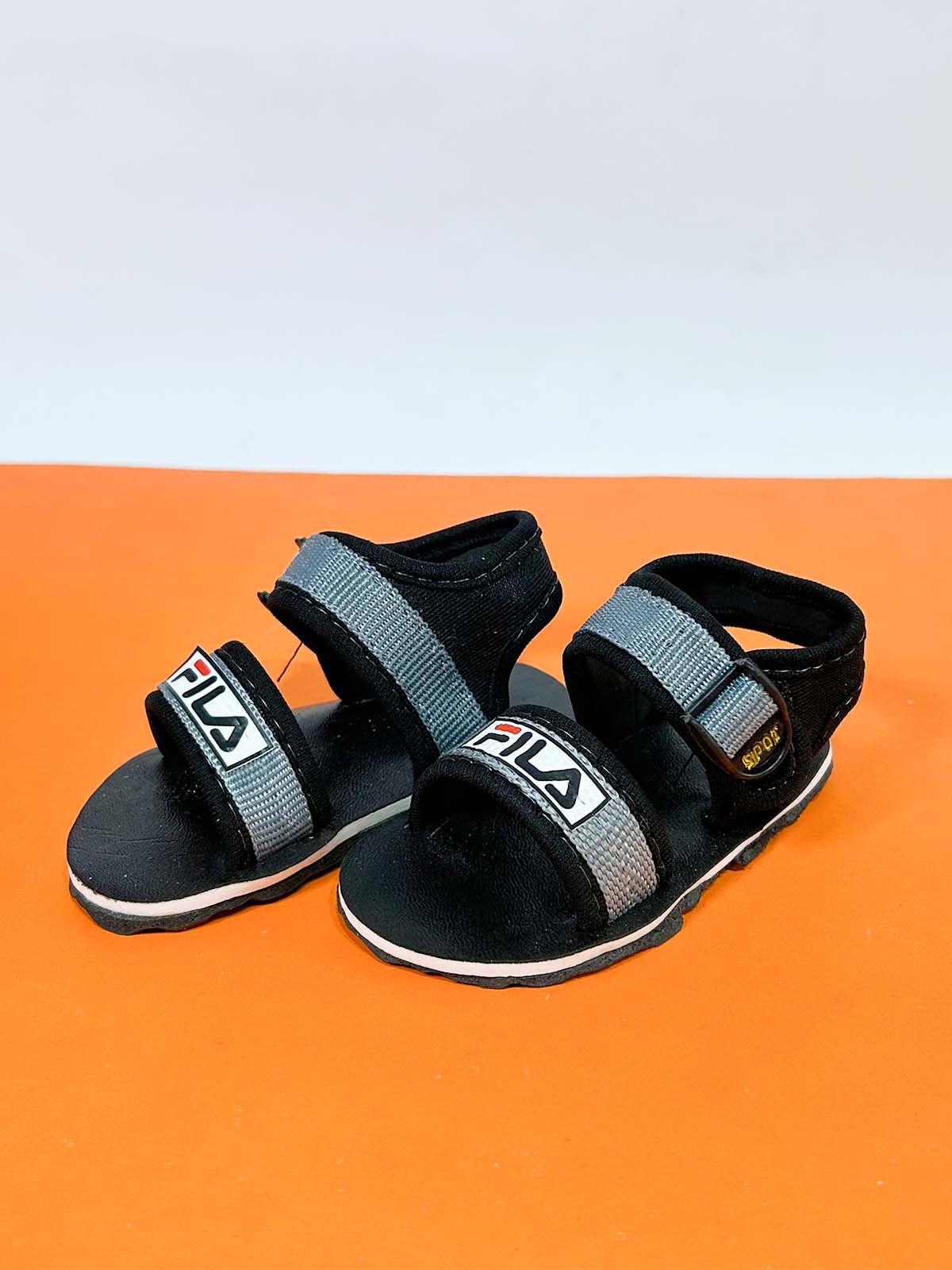 Grey Sandal For Newborn NB80