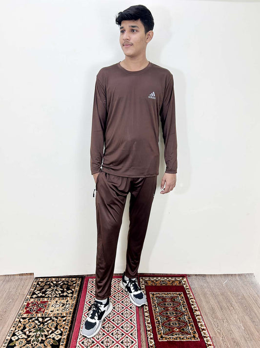 Brown Dri-FIT Track Suit For Men MG MTRS50