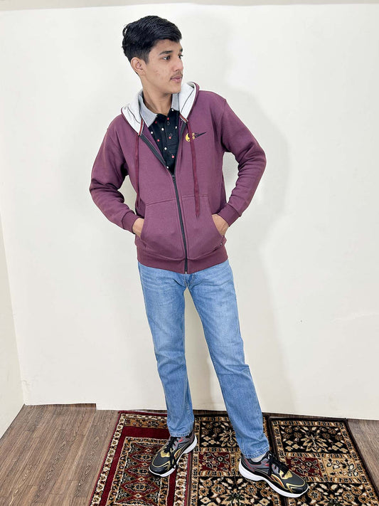 Unisex Purple Zipper MH38