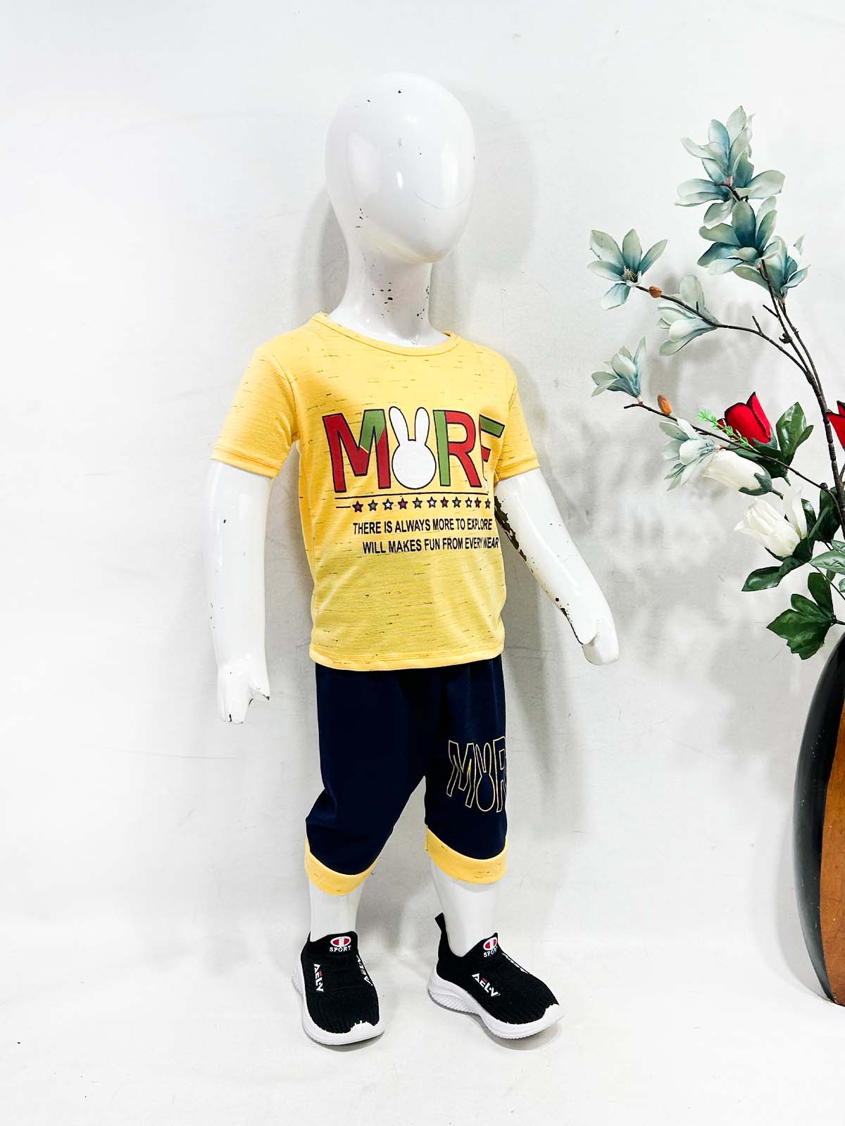 1Yr - 4Yrs More Yellow Suit For Kids RZ BS661