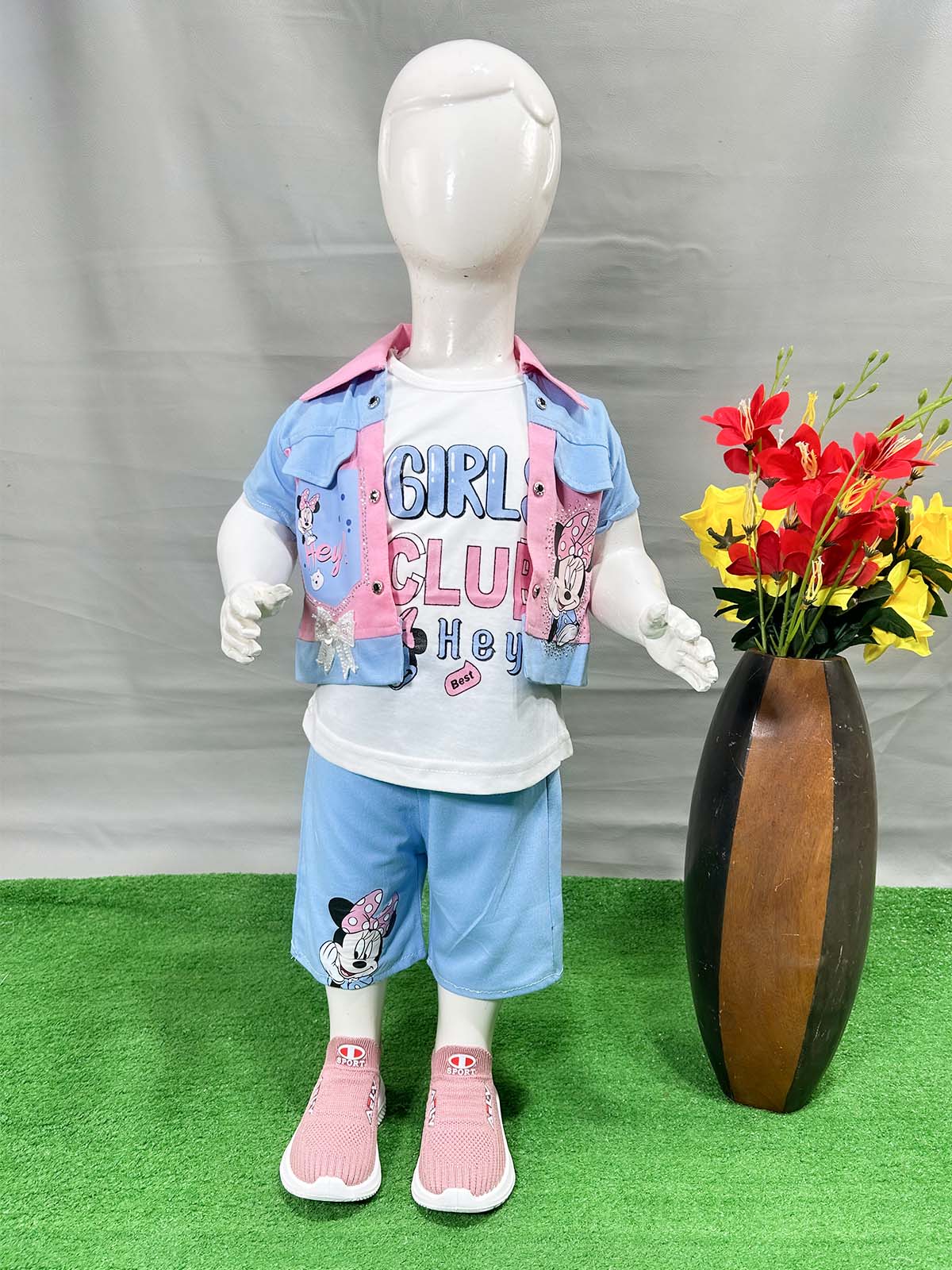 1Yr - 8Yrs Blue Suit For Girls WG GS355