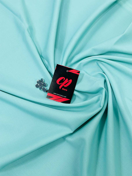 Turqise Unstitched Kameez Shalwar For Men MUF147