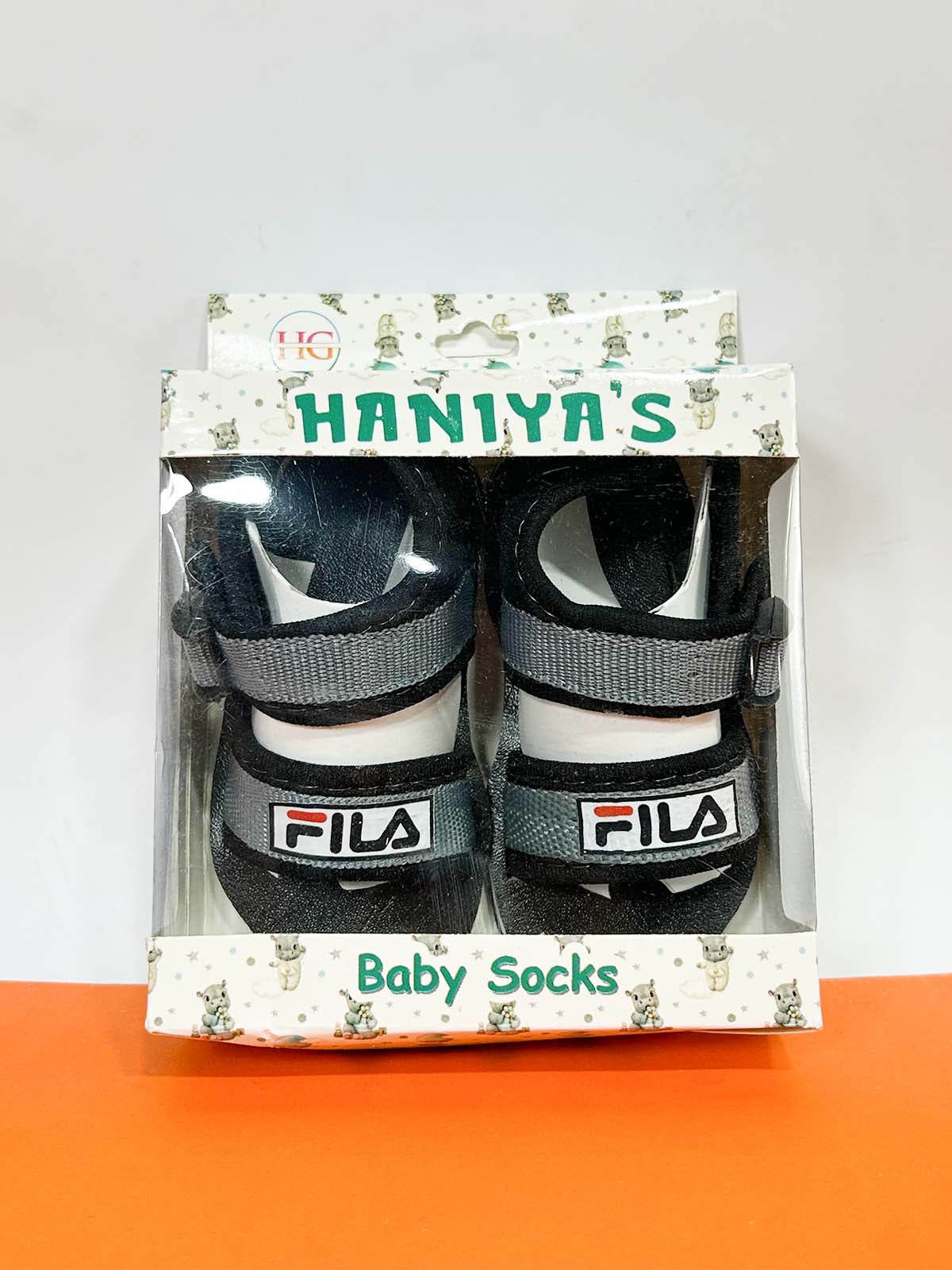 Grey Sandal For Newborn NB80