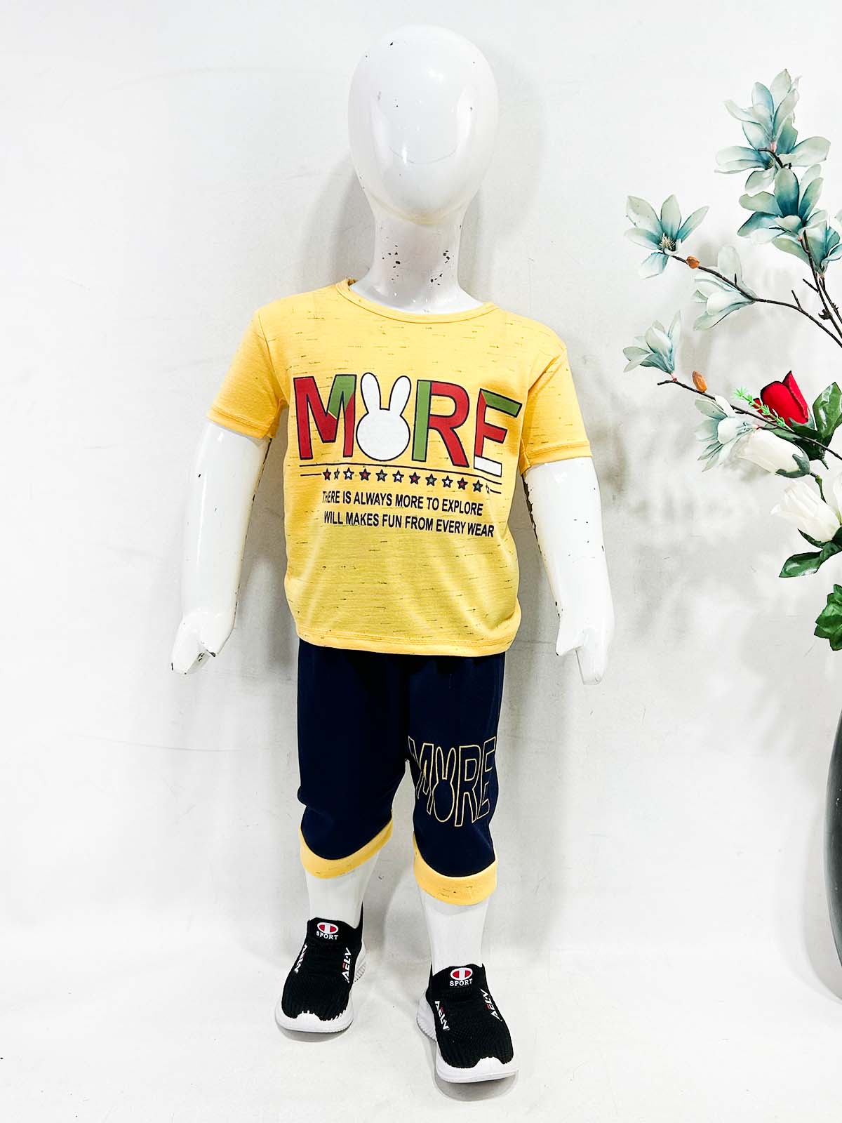 1Yr - 4Yrs More Yellow Suit For Kids RZ BS661