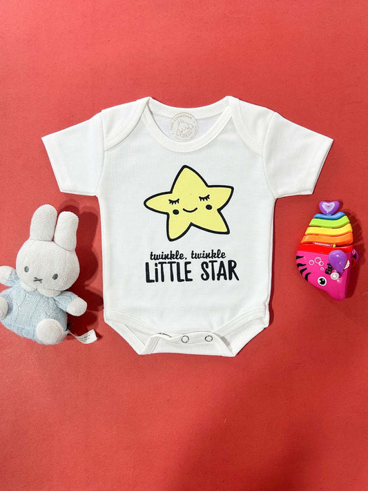 0Mth - 3Mth White Romper For Newborn HG NBR95