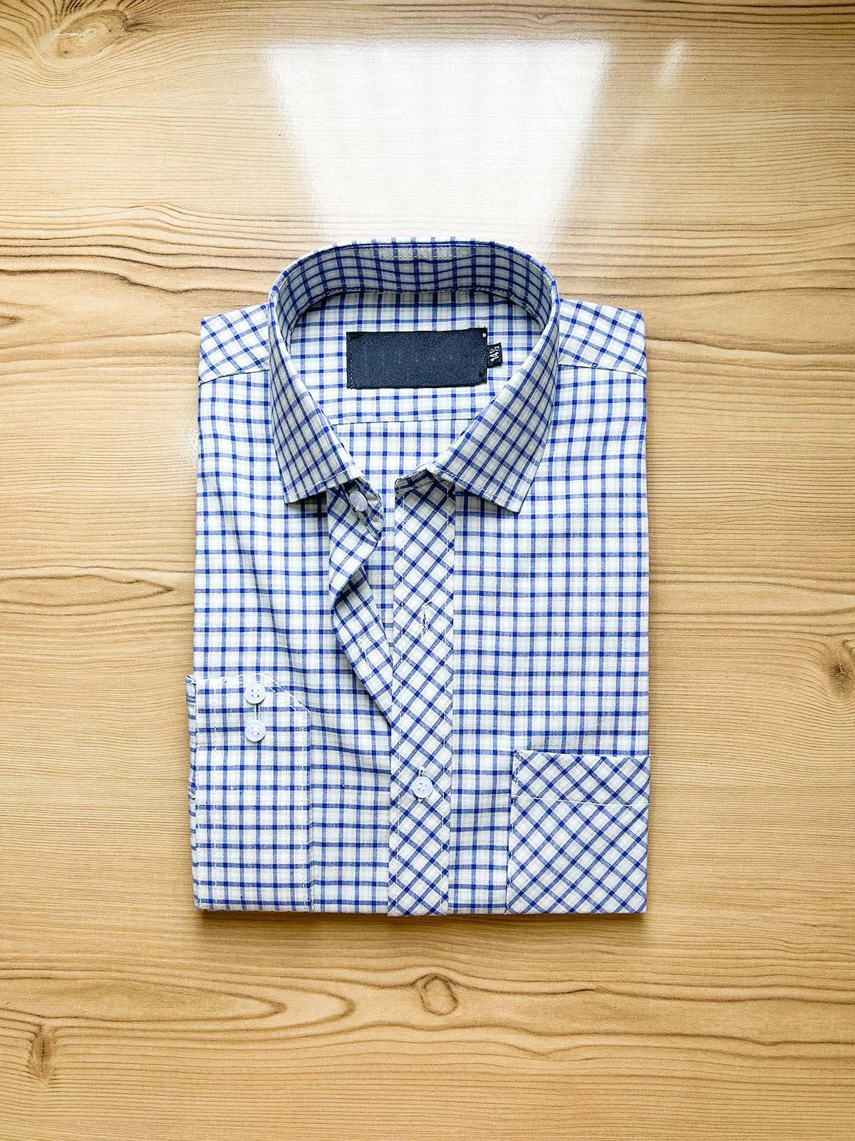 Blue Box Formal Dress Shirt For Men MFS439