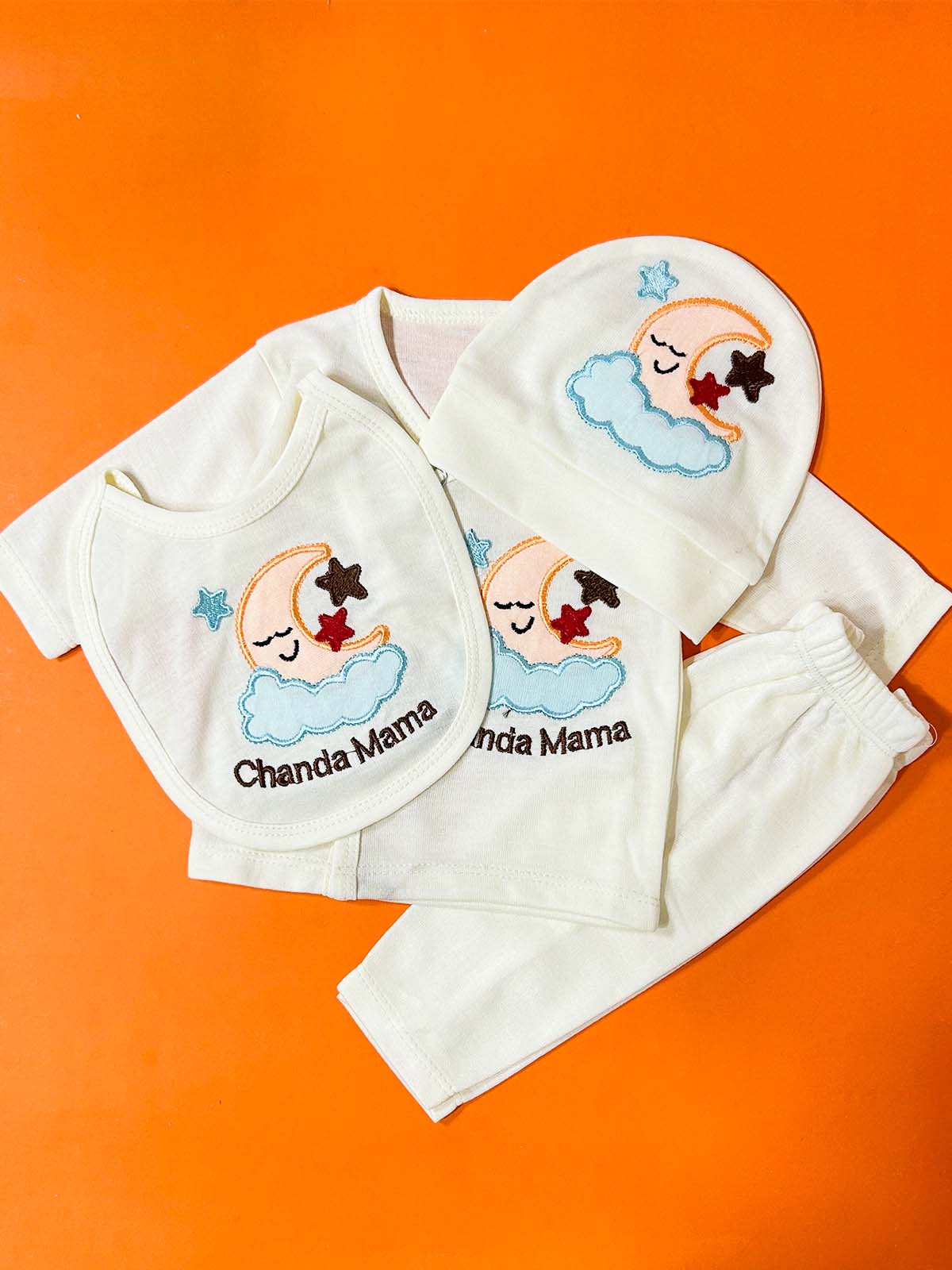 0Mth - 3Mth Yellow 4Pcs Gift Set For Newborn HG NBGS283