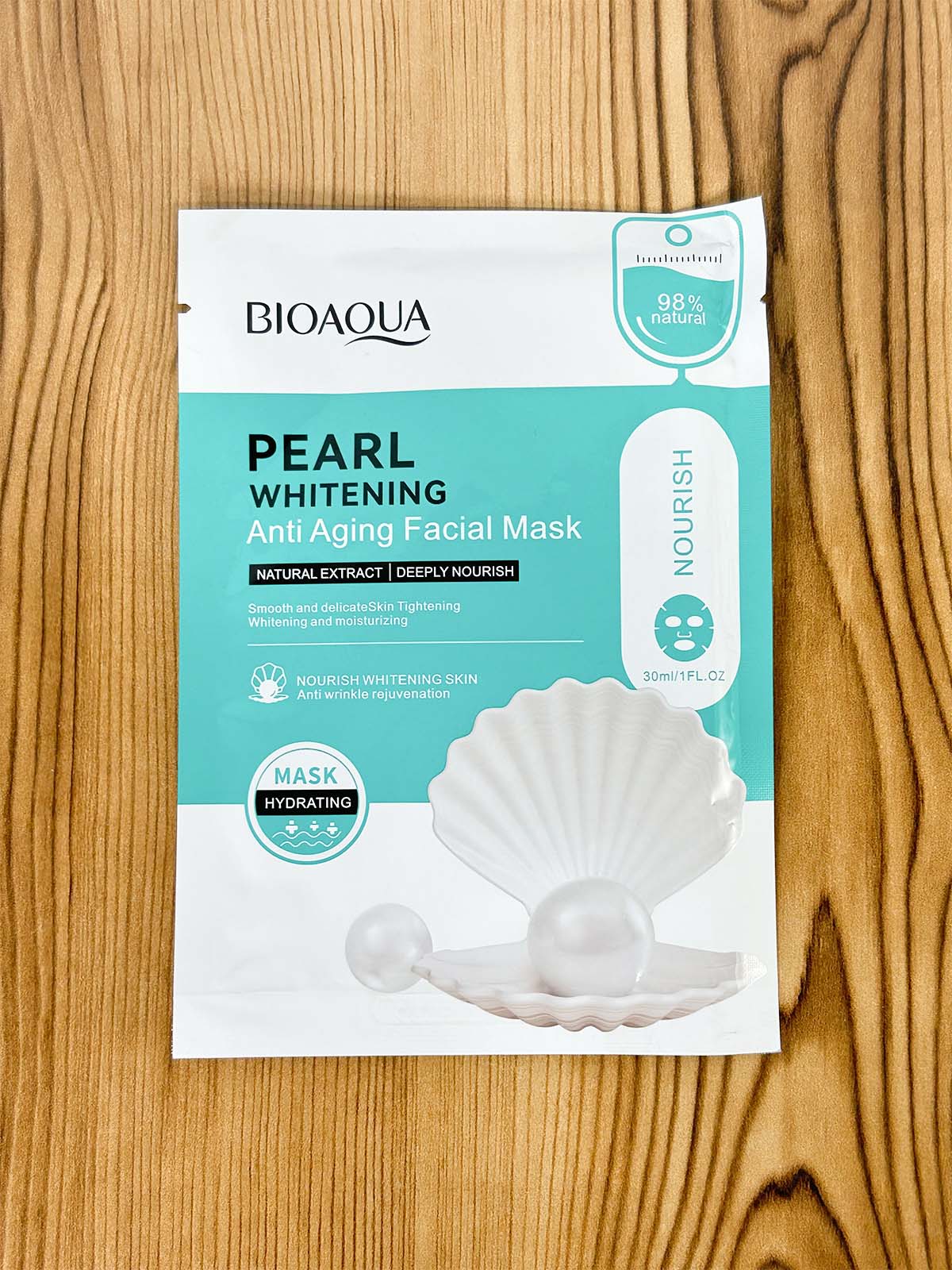 Pack of 5 Whitening Anti-Wrinkle Nourish Moisturizing Facial Sheet Mask C64