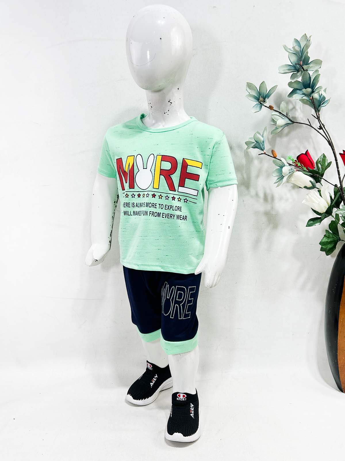 1Yr - 4Yrs More Green Suit For Kids RZ BS662
