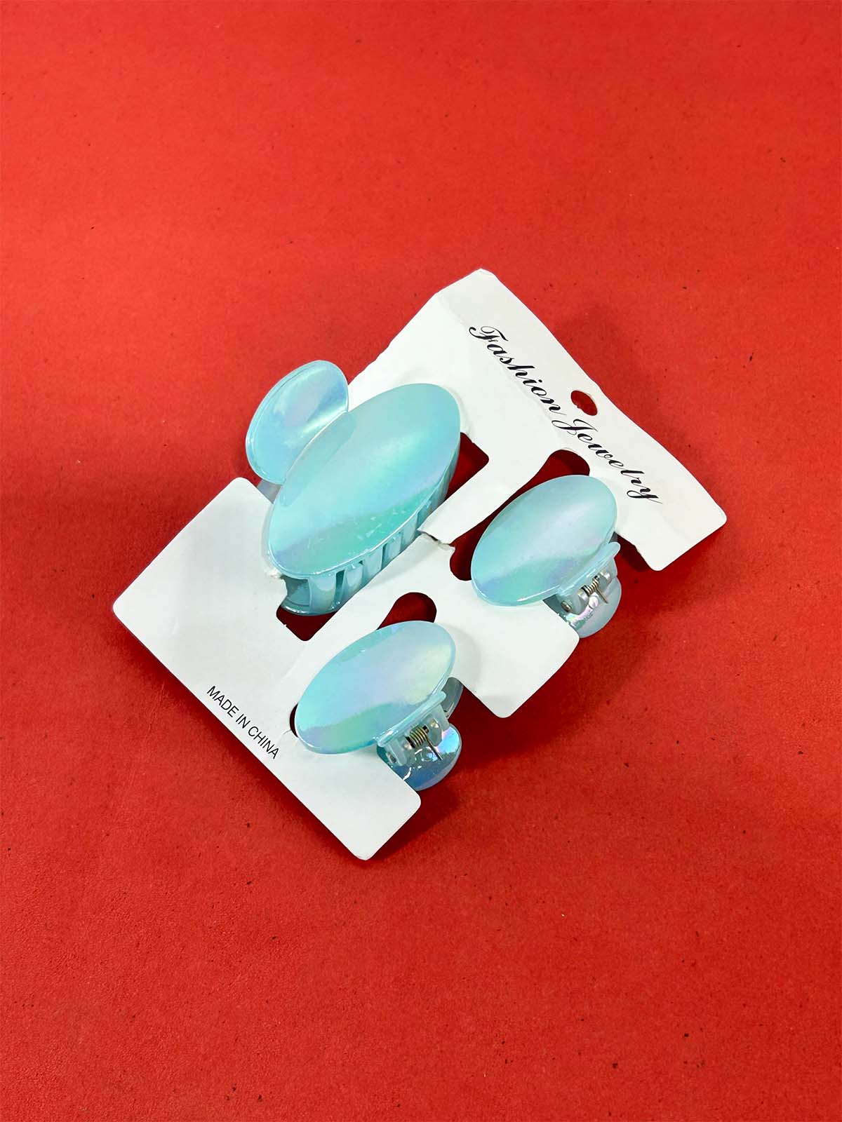 Pack Of 3 Multicolor Hair Clips For Girls GHC95