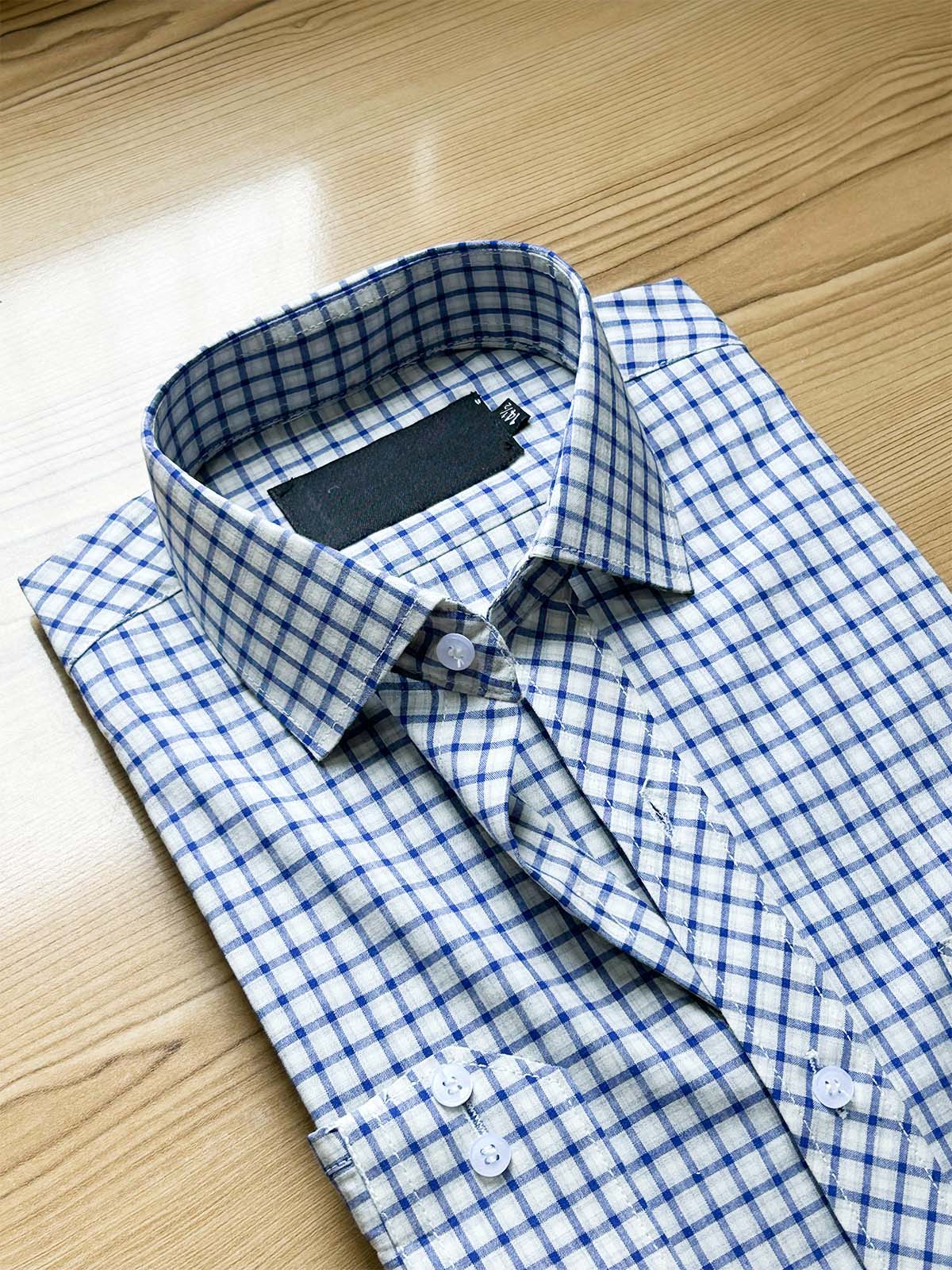 Blue Box Formal Dress Shirt For Men MFS439