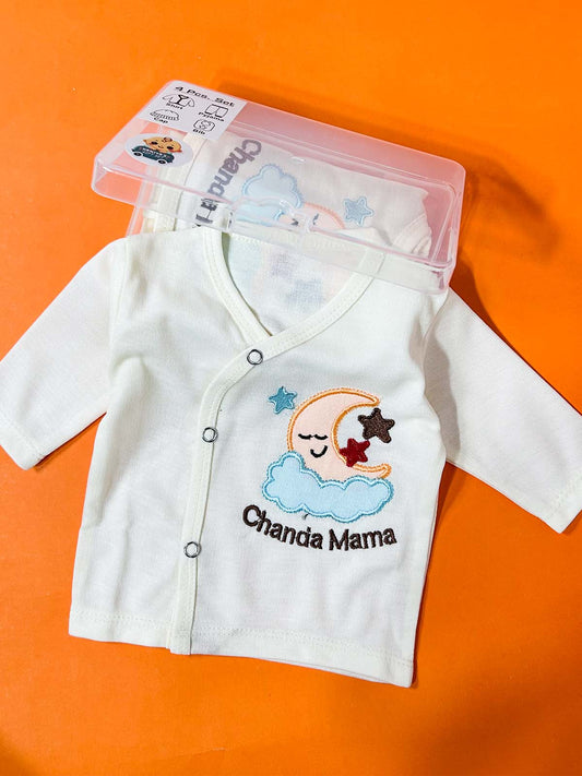 0Mth - 3Mth Yellow 4Pcs Gift Set For Newborn HG NBGS283