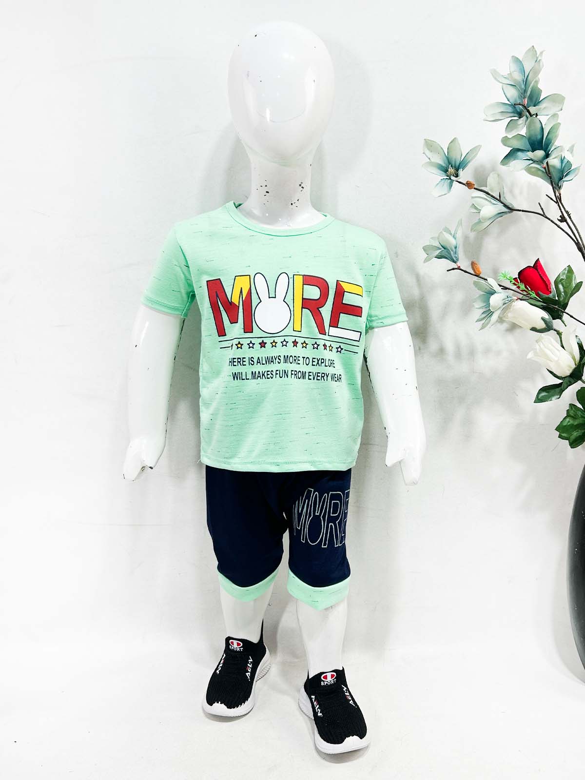 1Yr - 4Yrs More Green Suit For Kids RZ BS662