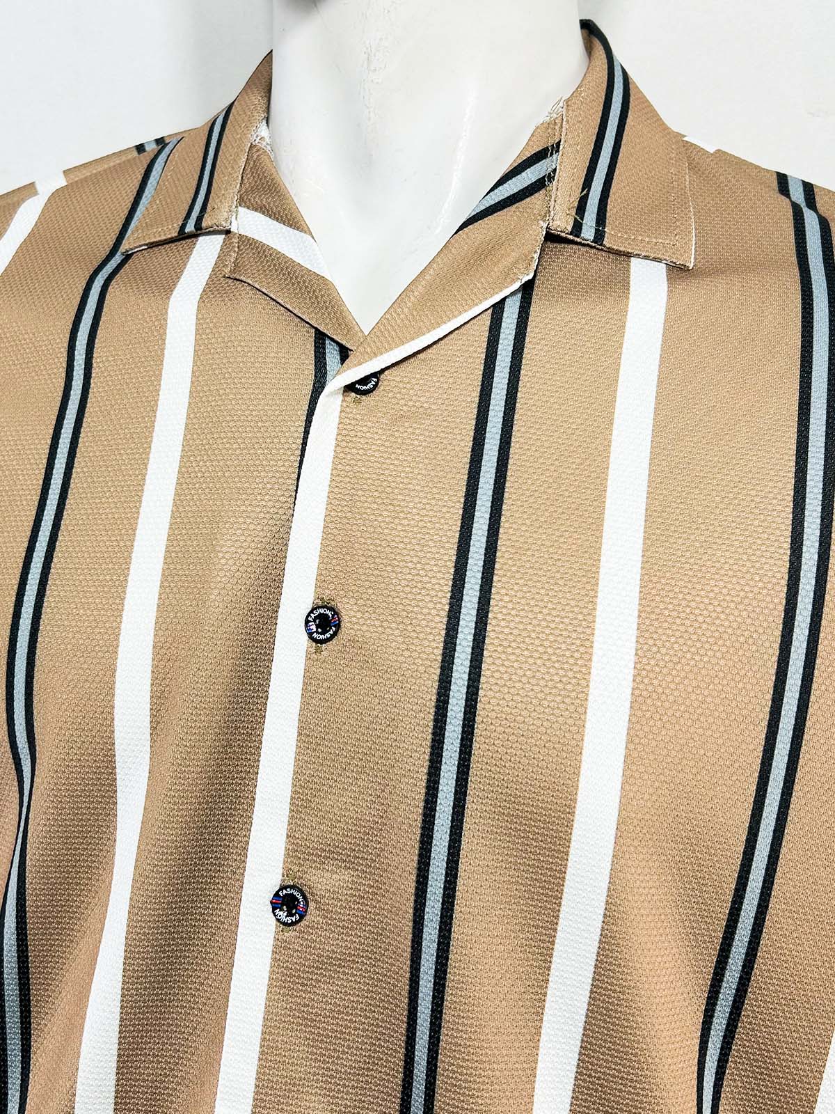 Fawn Old Money Shirt For Men MCS121