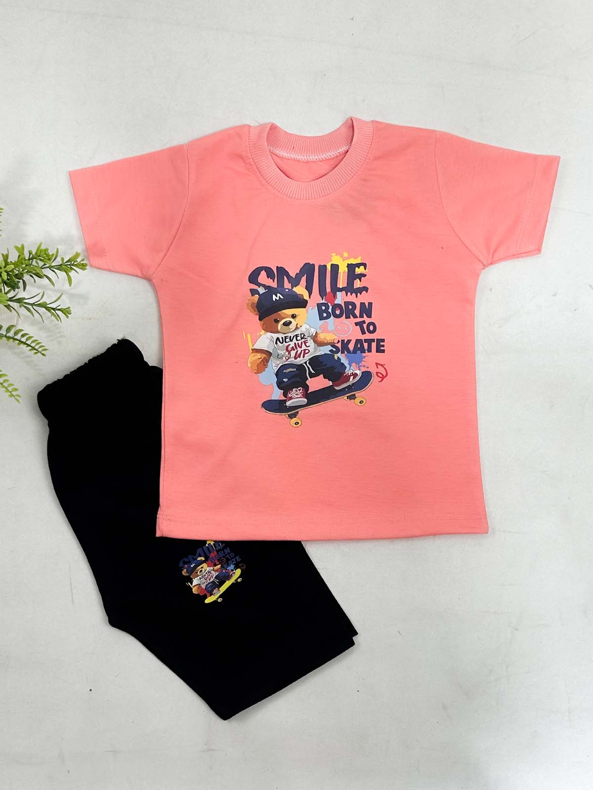 1Yr - 4Yrs Smile Pink Suit For Kids RZ BS728