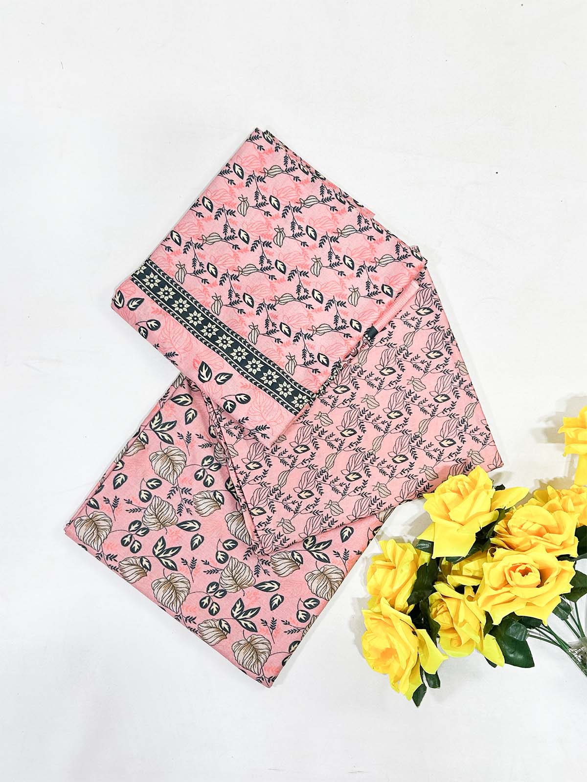 3Pcs Unstitched Digital Lawn Suit For Women WU173