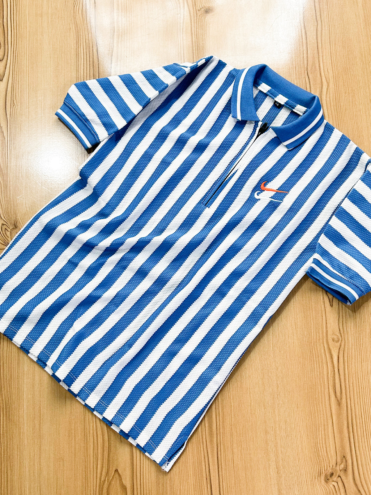 5Yrs - 14Yrs Blue Old Money Polo T-Shirt For Boys BTS145