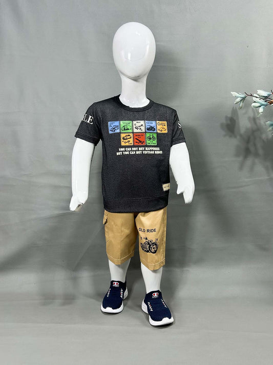 1Yr - 4Yrs Grey Suit For Kids OP BS628