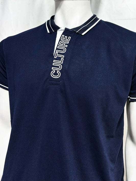 Navy Culture Polo T-Shirt For Men MTS423