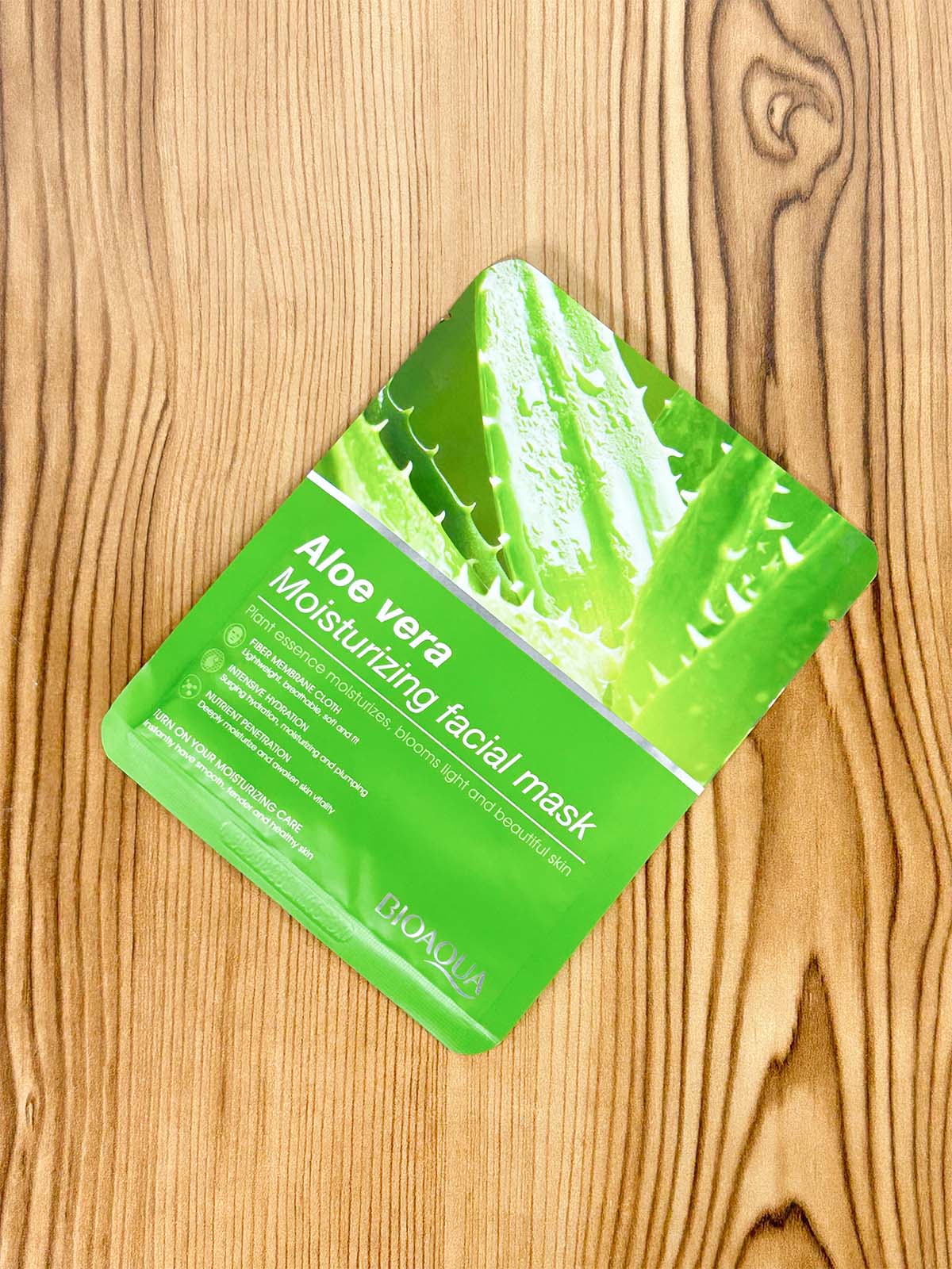 Pack of 2 Aloe Vera & Lavender Relive Face Sheet Mask C65