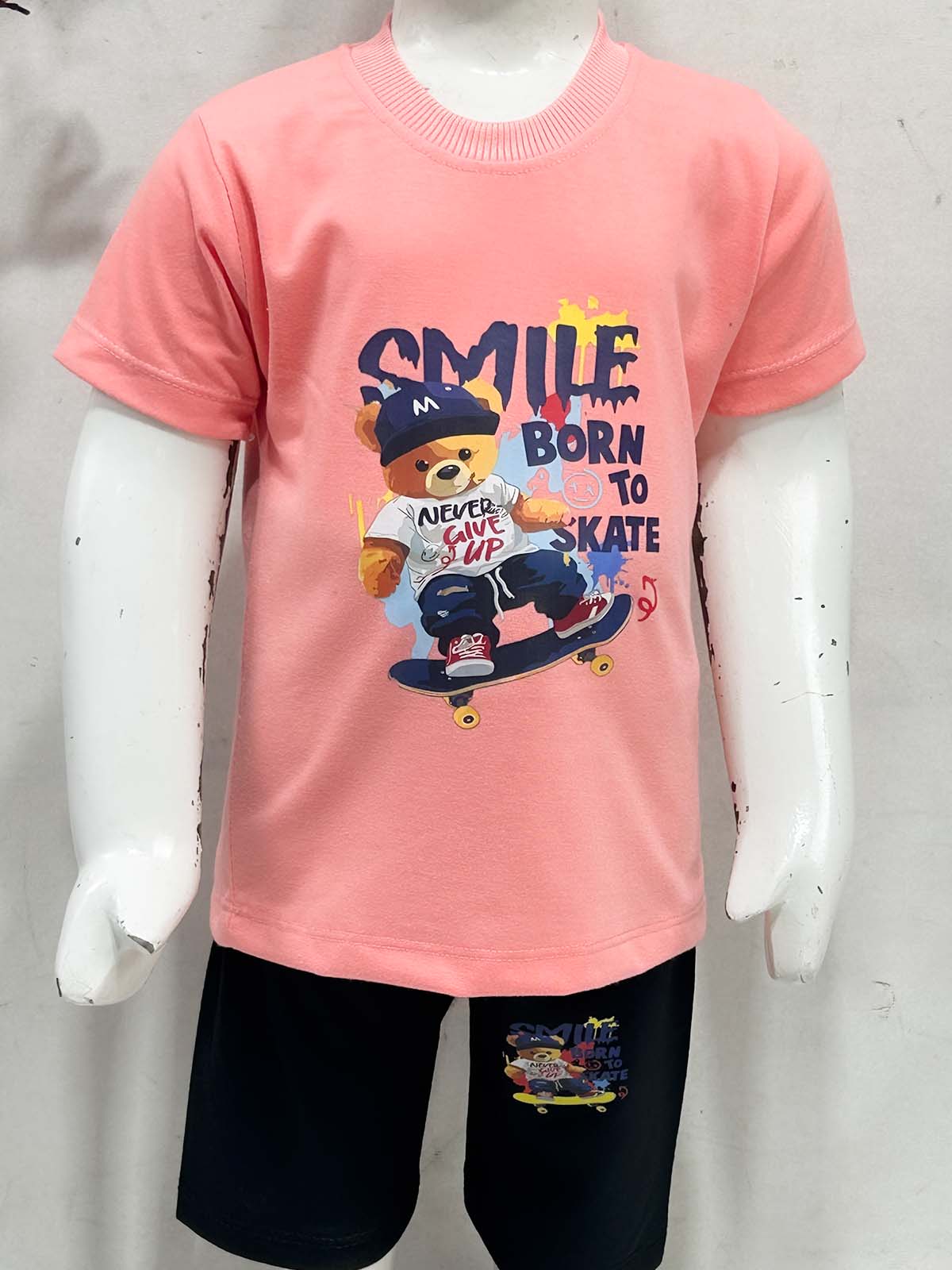 1Yr - 4Yrs Smile Pink Suit For Kids RZ BS728
