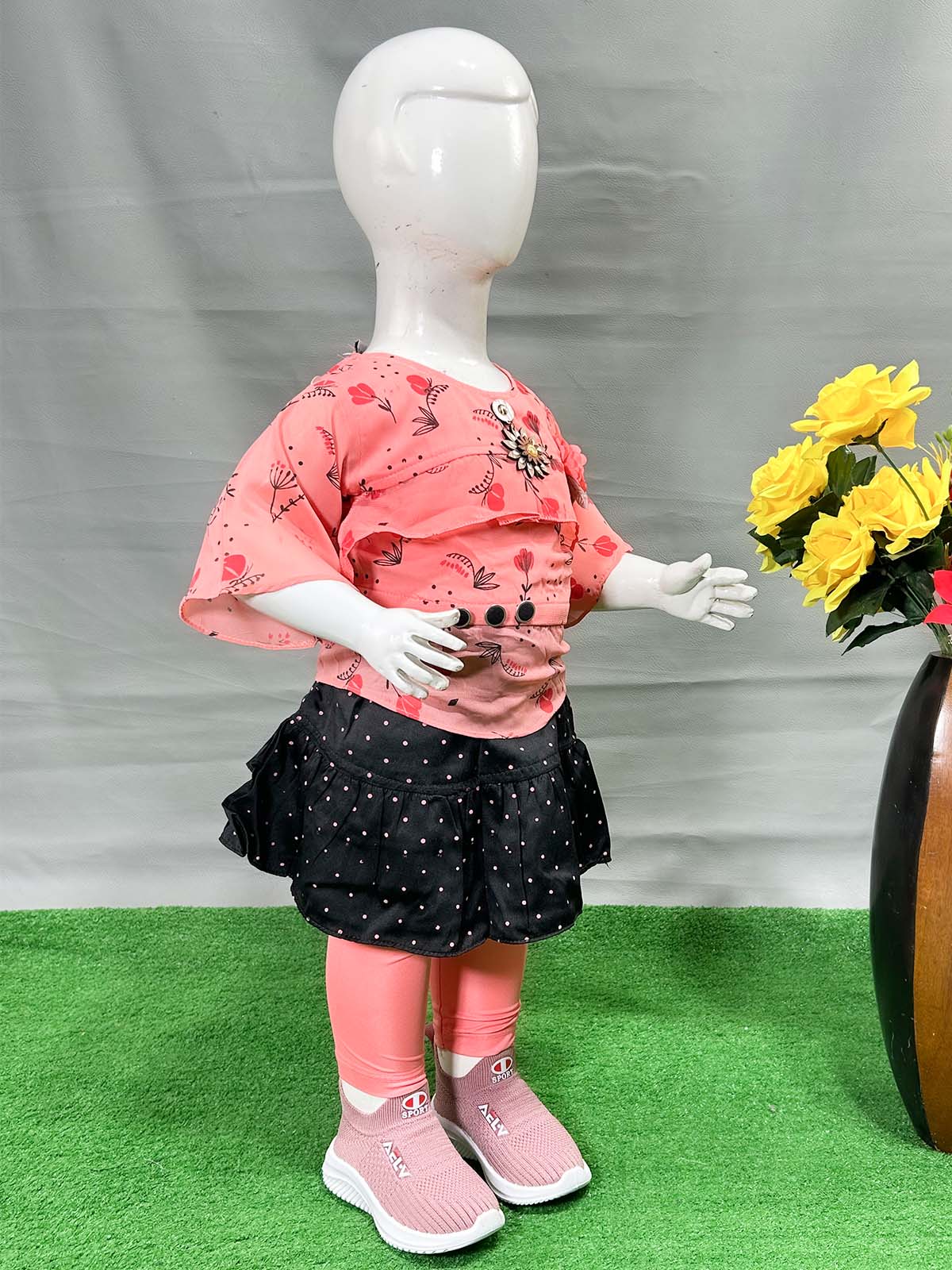 0Mth - 4Yrs Coral Suit For Girls WG GS376