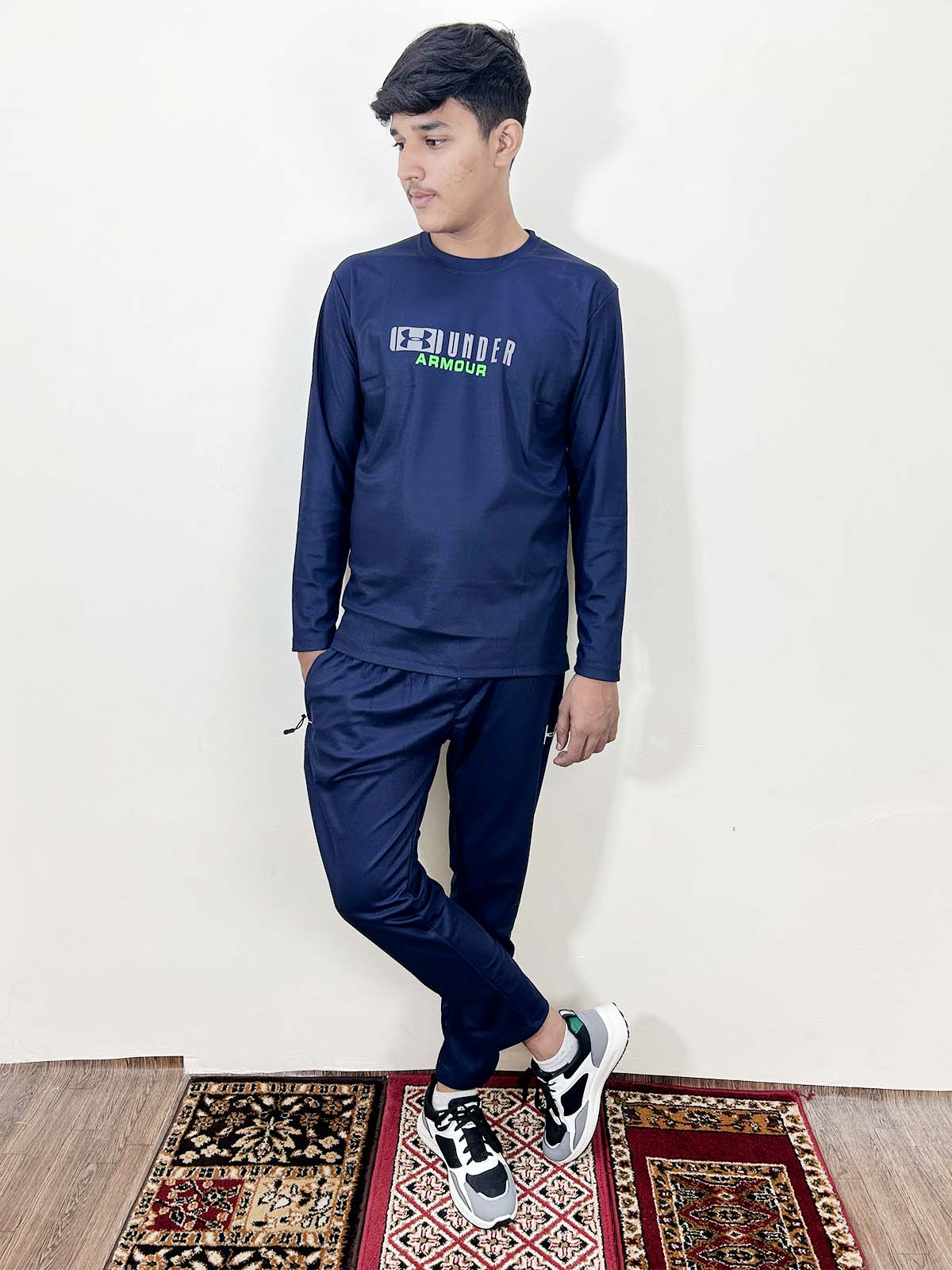 Blue Dri-FIT Track Suit For Men MG MTRS59