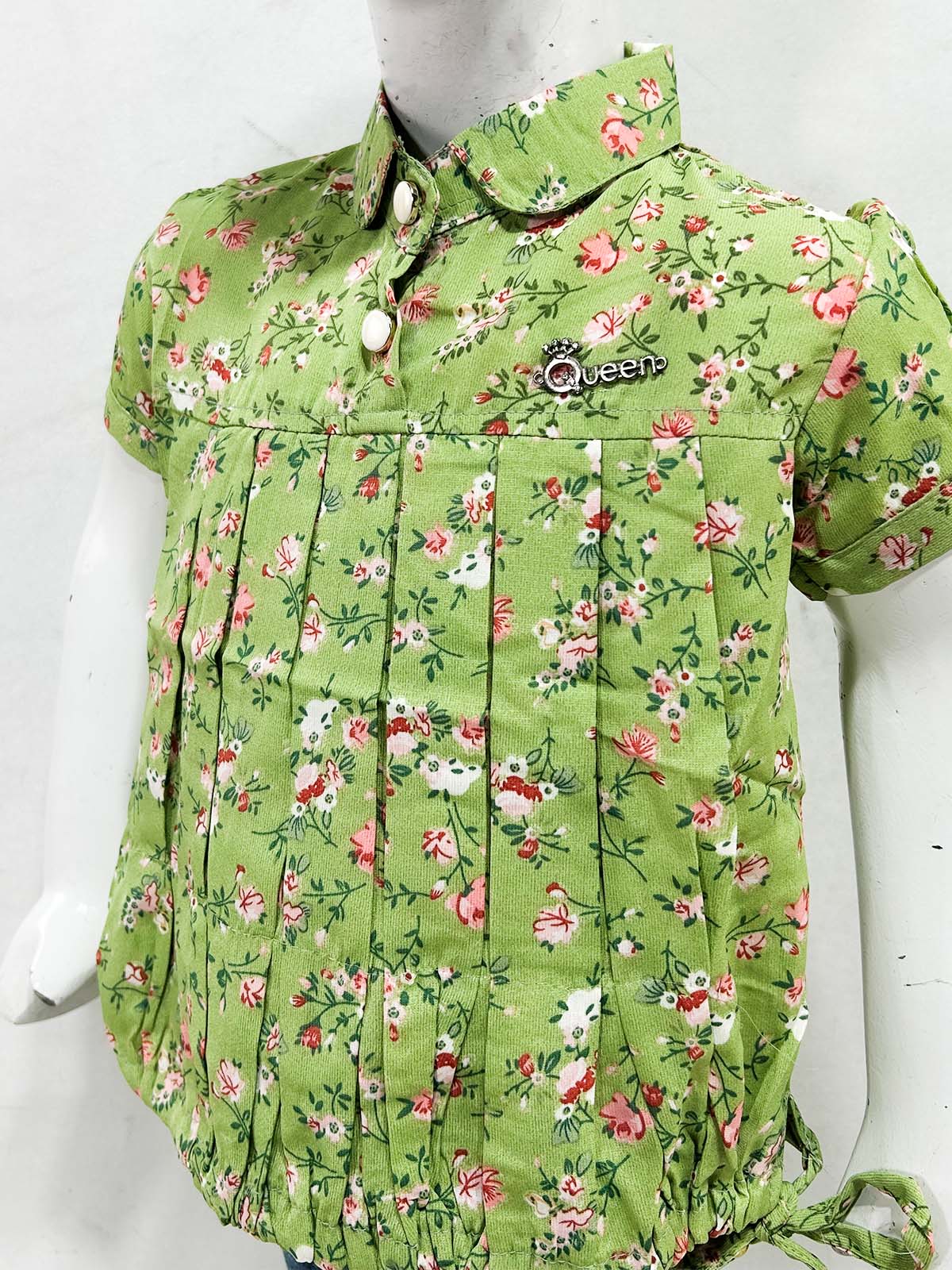 1Yr - 4Yrs Green Suit For Girls OP GS433