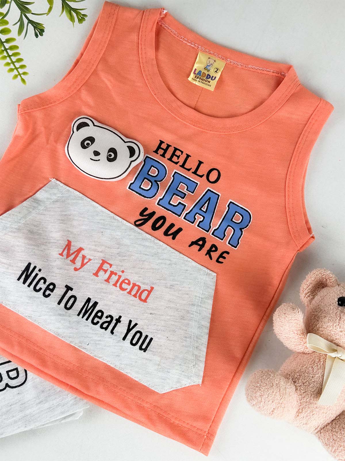 3Mth - 9Mth Coral Baba Suit For Newborn HG NBS771