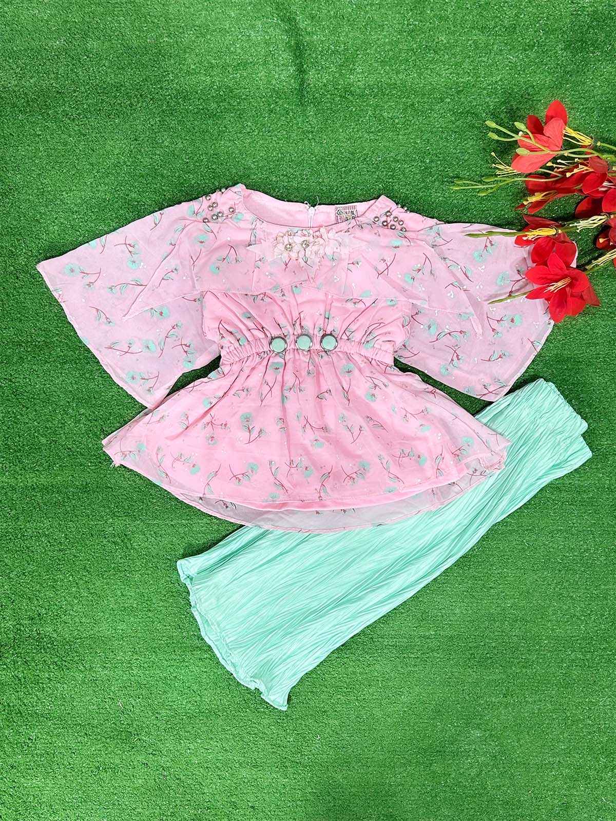 1Yr - 8Yrs Pink Suit For Girls WG GS353