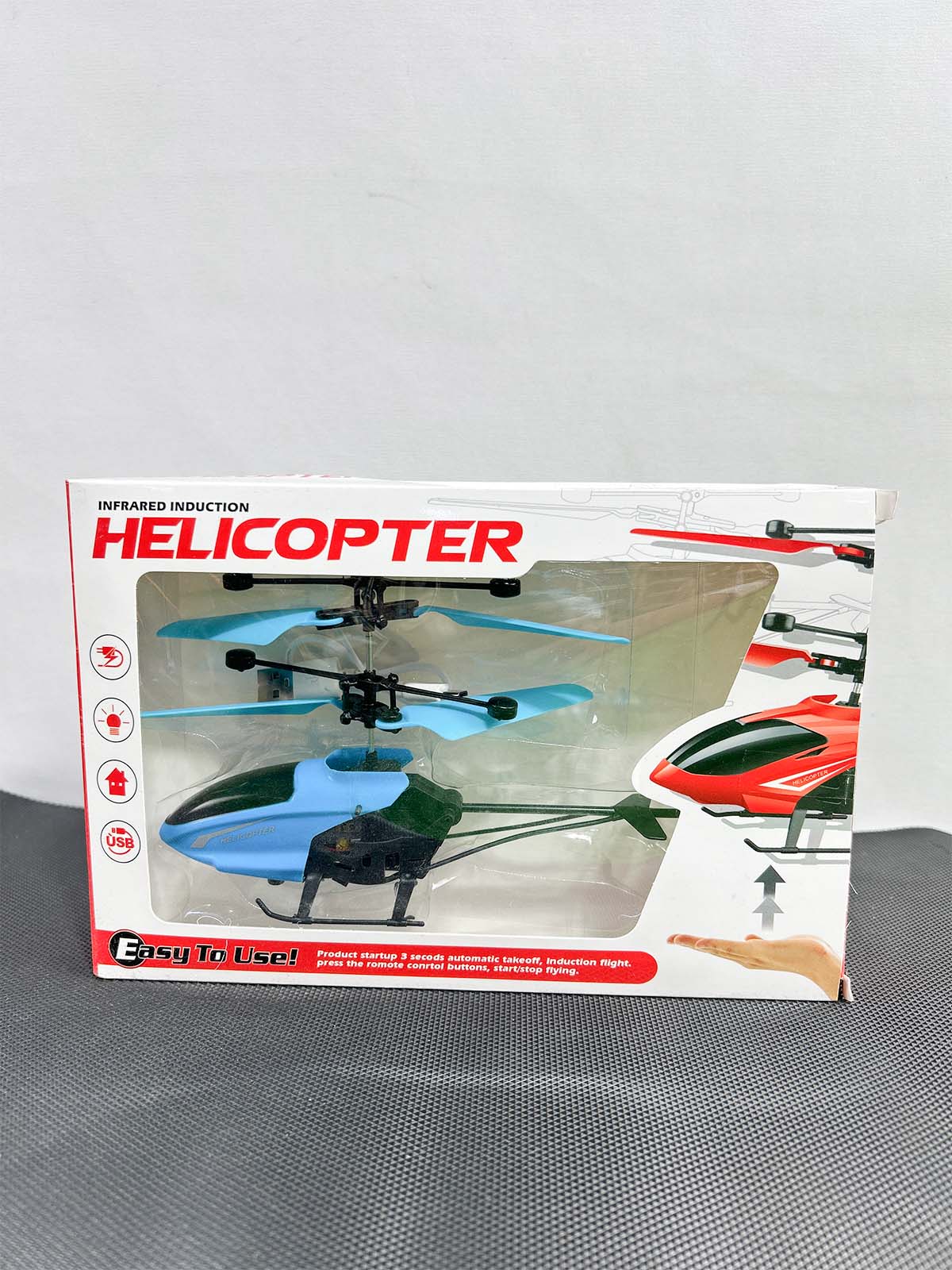 Rechargeable Hand Sensor Helicopter Blue KTY166
