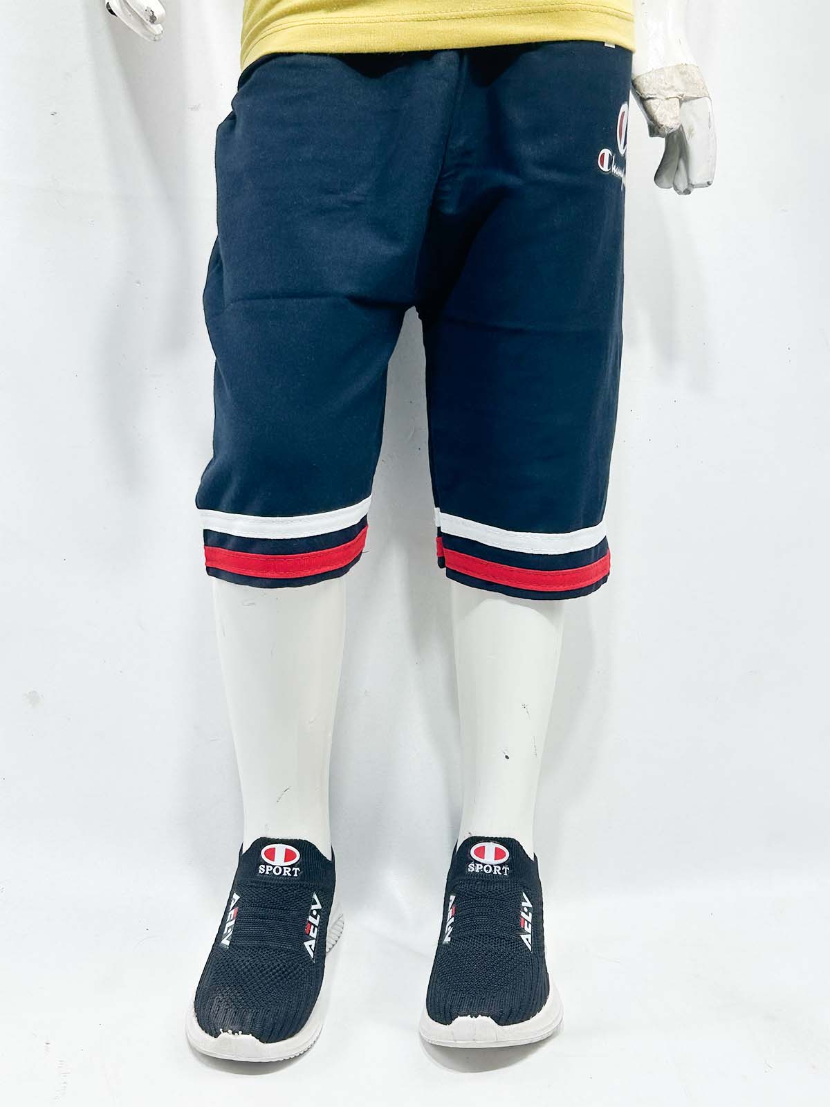 2Yrs - 5Yrs Navy Blue Boys 3-QTR Short For Boys BQS35