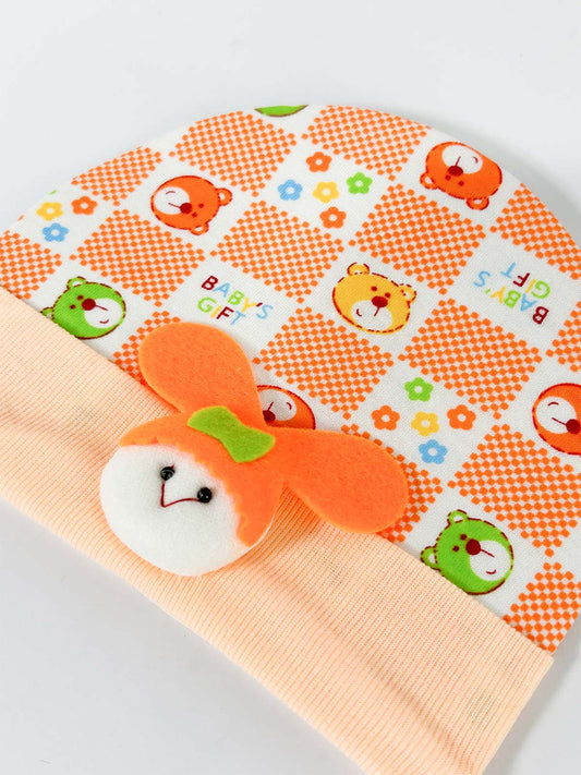 Orange Cap For Newborn NB47