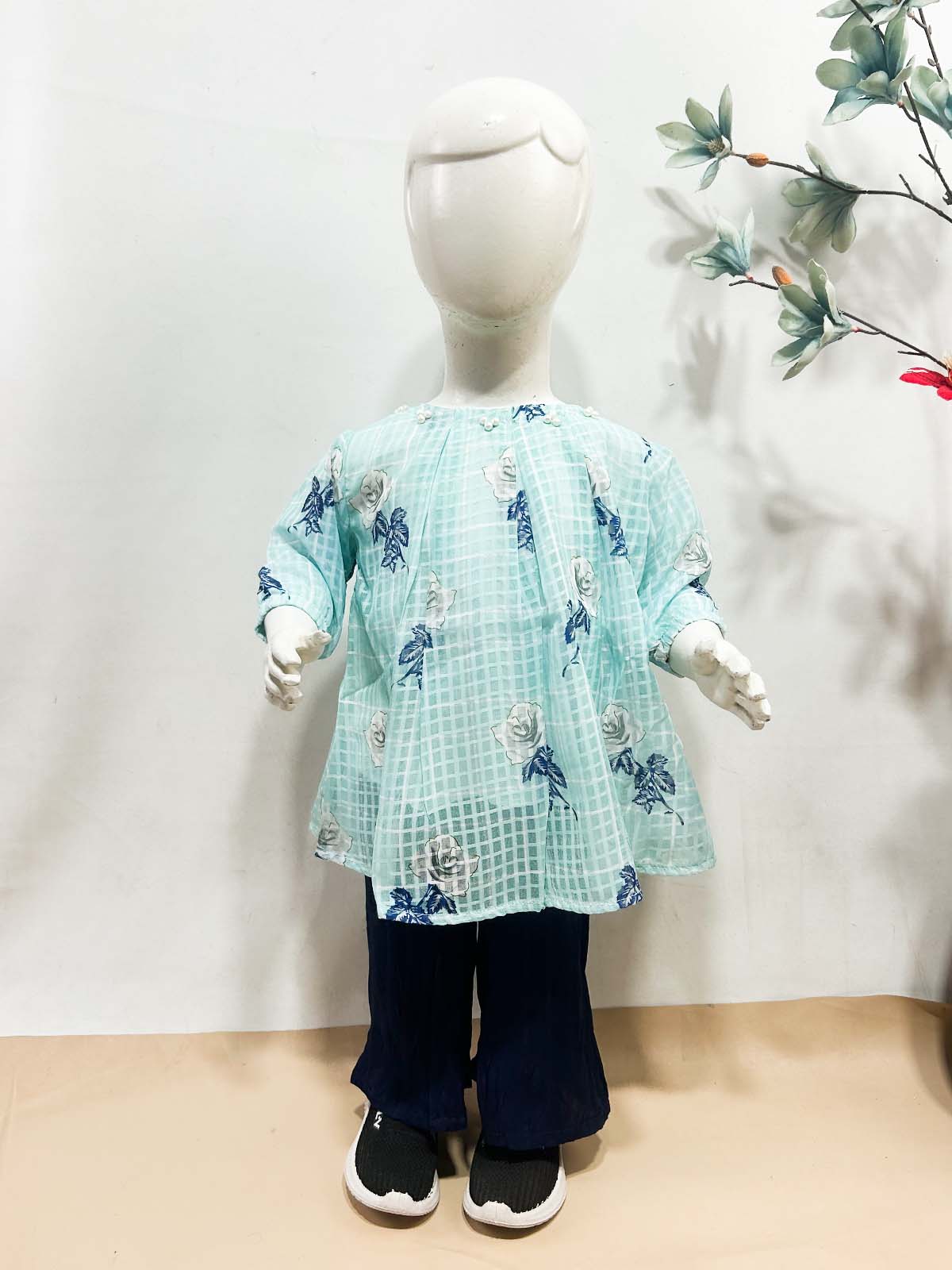 1Yr - 4Yrs Blue Suit For Girls TG GS460