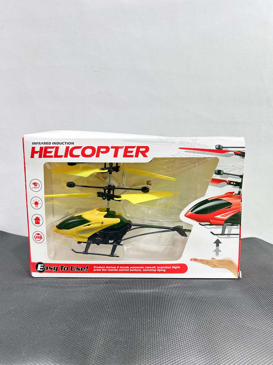 Rechargeable Hand Sensor Helicopter Yellow KTY167