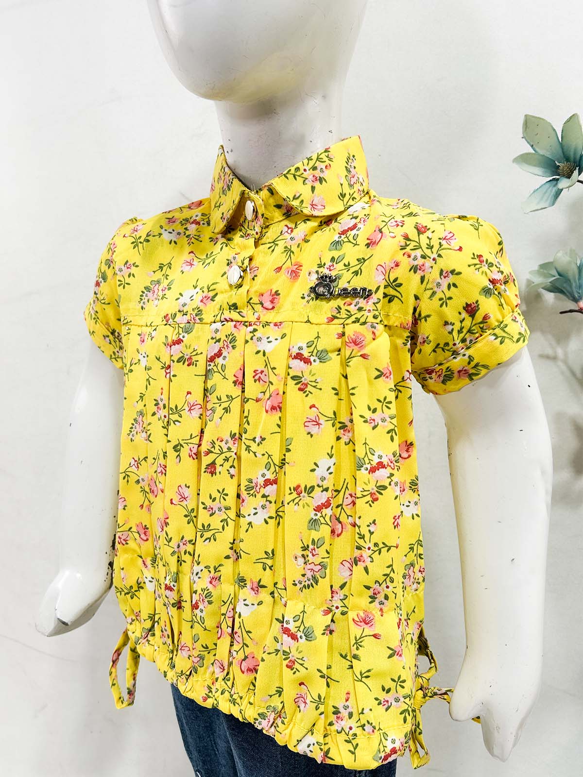 1Yr - 4Yrs Yellow Suit For Girls OP GS434